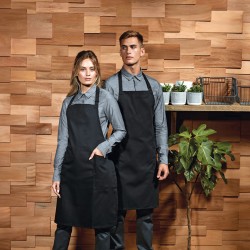 Tablier à bavette recyclé...