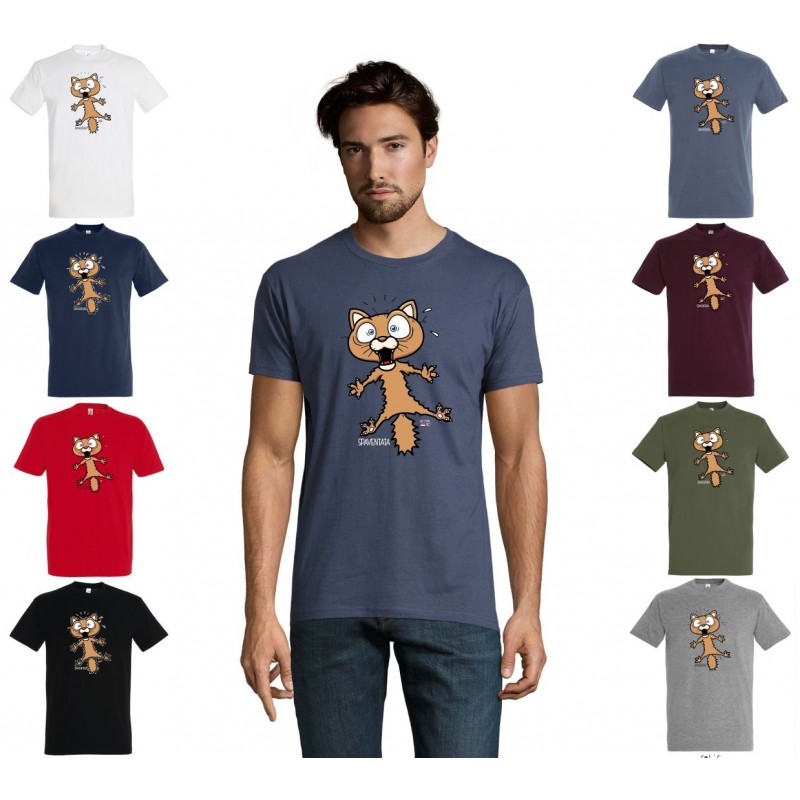 T shirt top chat homme